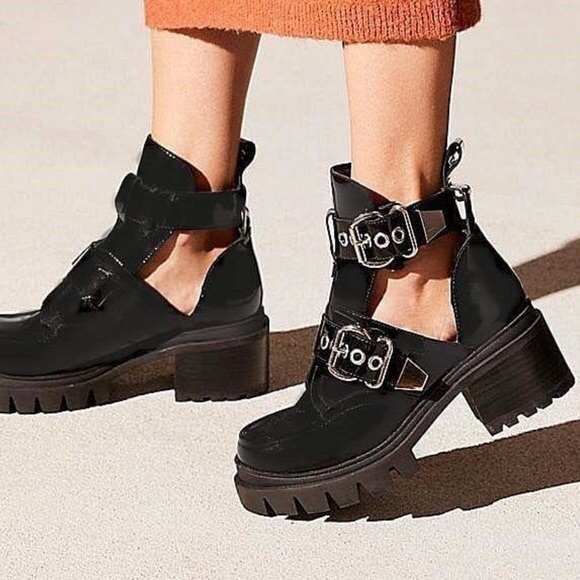 Jeffrey Campbell Shoes - Jeffrey Campell Cut-Out Drifter Boots